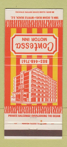 Matchbook Cover - Contessa Motor Inn Myrtle Beach SC 30 Strike