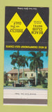 Matchbook Cover - Beach Club Hotel Naples FL 30 Strike