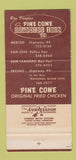 Matchbook Cover - Tradewinds Motor Hotel Fresno CA 30 Strike