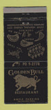 Matchbook Cover - Golden Bull Restaurant Studio City CA WEAR 30 Strike