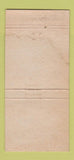 Matchbook Cover - Golden Bull Restaurant Studio City CA WEAR 30 Strike
