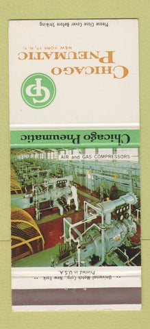 Matchbook Cover - Chicago Pneumatic New York City 30 Strike