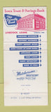 Matchbook Cover - Iowa Trust Savings Bank Estherville IA 30 Strike