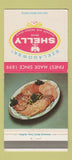 Matchbook Cover - Shelly Sausage Meats Szelagowski Hot Dogs Buffalo NY 30 Strike
