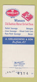 Matchbook Cover - Shelly Sausage Meats Szelagowski Hot Dogs Buffalo NY 30 Strike