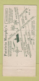 Matchbook Cover - Patrica Murphy's Restaurant Manhasset NY WEAR 30 Strike