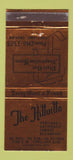 Matchbook Cover - The Hillvilla Restaurant Portland OR WEAR 30 Strike