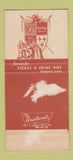 Matchbook Cover - Hoefly's Restaurant Long Beach CA 30 Strike