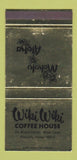 Matchbook Cover - Wiki Wiki Coffee House Honolulu Hawaii WEAR 30 Strike