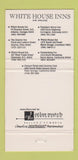 Matchbook Cover - White House Inns Atlanta Baton Rouge Charlotte 30 Strike