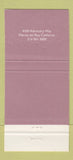 Matchbook Cover - Marina Beach Hotel Marina Del Rey CA 30 Strike