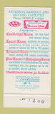 Matchbook Cover - Mountain View Hotel Greensburg PA 30 Strike