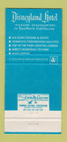 Matchbook Cover - Disneyland Hotel Anaheim CA monorail 30 Strike