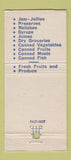 Matchbook Cover - G Giovino Grocery Tomato Pineapple Juice Boston MA 30 Strike