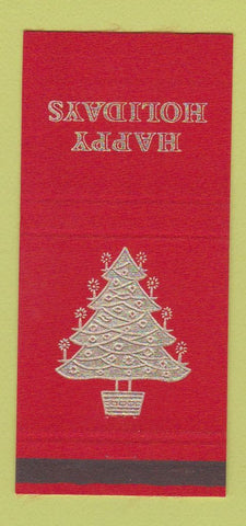 Matchbook Cover - Cutter Fire Brick Cambridge MA Portland ME Christmas 30 Strike