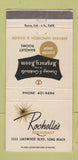 Matchbook Cover - Rochelle's Restaurant Long Beach CA WEAR 30 Strike