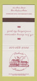 Matchbook Cover - Parkside Restaurant Bar Harbor ME 30 Strike