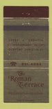 Matchbook Cover - Roman Terrace Restaurant Farmington Hills MI WEAR 30 Strike