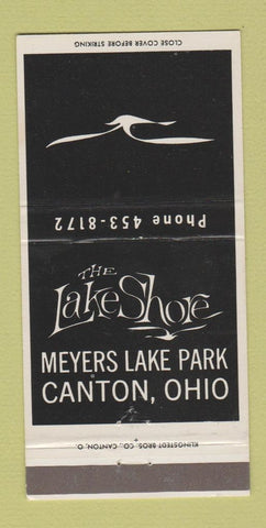 Matchbook Cover - Lake Shore Meyers Lake Park Canton OH 30 Strike