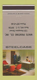 Matchbook Cover - Steelcase Office Furniture Rock Hill SC White  30 Strike
