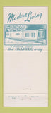 Matchbook Cover - Travelo Mobile Homes Saginaw MI 30 Strike
