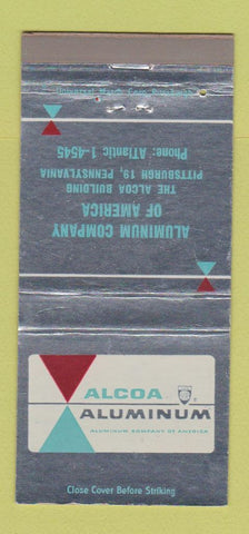 Matchbook Cover - Alcoa Aluminum Pittsburgh PA 30 Strike