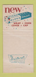 Matchbook Cover - Alcoa Aluminum Pittsburgh PA 30 Strike