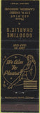 Matchbook Cover - Goodtime Charlie's Cameron MO girlie CREASE