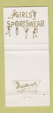 Matchbook Cover - Dale Manufacturing Lawndale CA 30 Strike
