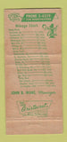 Matchbook Cover - Savannah Motor Lodge Savannah GA 30 Strike