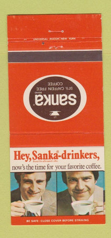 Matchbook Cover - Sanka Coffee 30 Strike