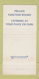 Matchbook Cover - Kurtz Restaurant Lounge Exeter NH 30 Strike