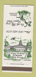 Matchbook Cover - On the Fly Way Supper Club Horicon WI 30 Strike