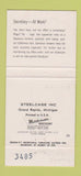 Matchbook Cover - Steelcase Office Furniture Bene Providence RI 30 Strike