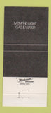 Matchbook Cover - MLGW Memphis Light Gas and Water TN 30 Strike