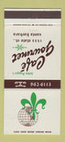 Matchbook Cover - Cafe Gourmet Santa Barbara CA 30 Strike