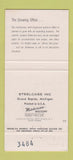 Matchbook Cover - Steelcase Office Furniture Bene Providence RI 30 Strike