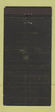 Matchbook Cover - Cloisters Restaurant Hilliard OH WEAR 30 Strike