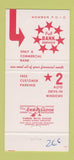 Matchbook Cover - Union Bank and Trust Ottumwa IA WEAR 30 Strike