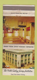 Matchbook Cover - Perth Amboy Savings Institution NJ WEAR 30 Strike
