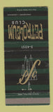 Matchbook Cover - Petroleum Club Shreveport LA 30 Strike