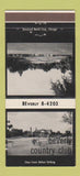 Matchbook Cover - Beverly Country Club IL 30 Strike