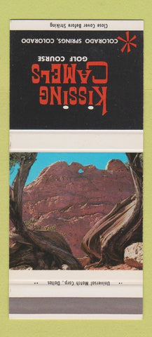 Matchbook Cover - Kissing Camels Golf Club Colorado Springs 30 Strike