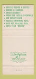 Matchbook Cover - Howard Manor Palm Springs CA Dave Margolis 30 Strike