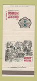 Matchbook Cover - Chart House Private Club Lakeville MN 30 Strike