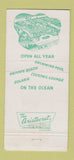 Matchbook Cover - Lago Mar Hotel Apartments Fort Lauderdale FL 30 Strike