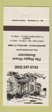 Matchbook Cover - Happy House Restaurant Mayfield KY 30 Strike