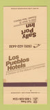 Matchbook Cover - Sally Port Inn Roswell NM STAINED 30 Strike