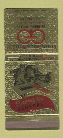 Matchbook Cover - General Grinding Wheel Corp Carlisle PA 30 Strike