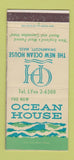 Matchbook Cover - Ocean House Swampscott MA WEAR 30 Strike